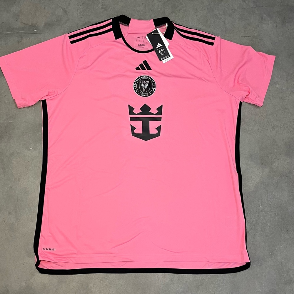 Adidas Inter Miami CF‎ 24/25 Messi Home Jersey MSRP $130 Jersey Size XXL NWT